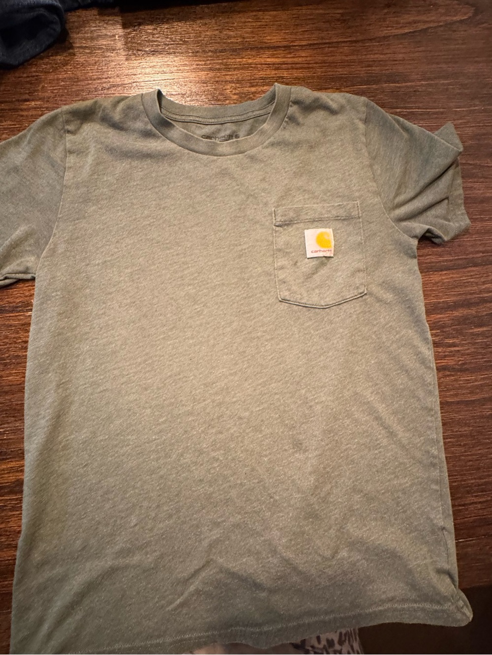 Carhartt Short Sleeve Pocket Tee in Olive